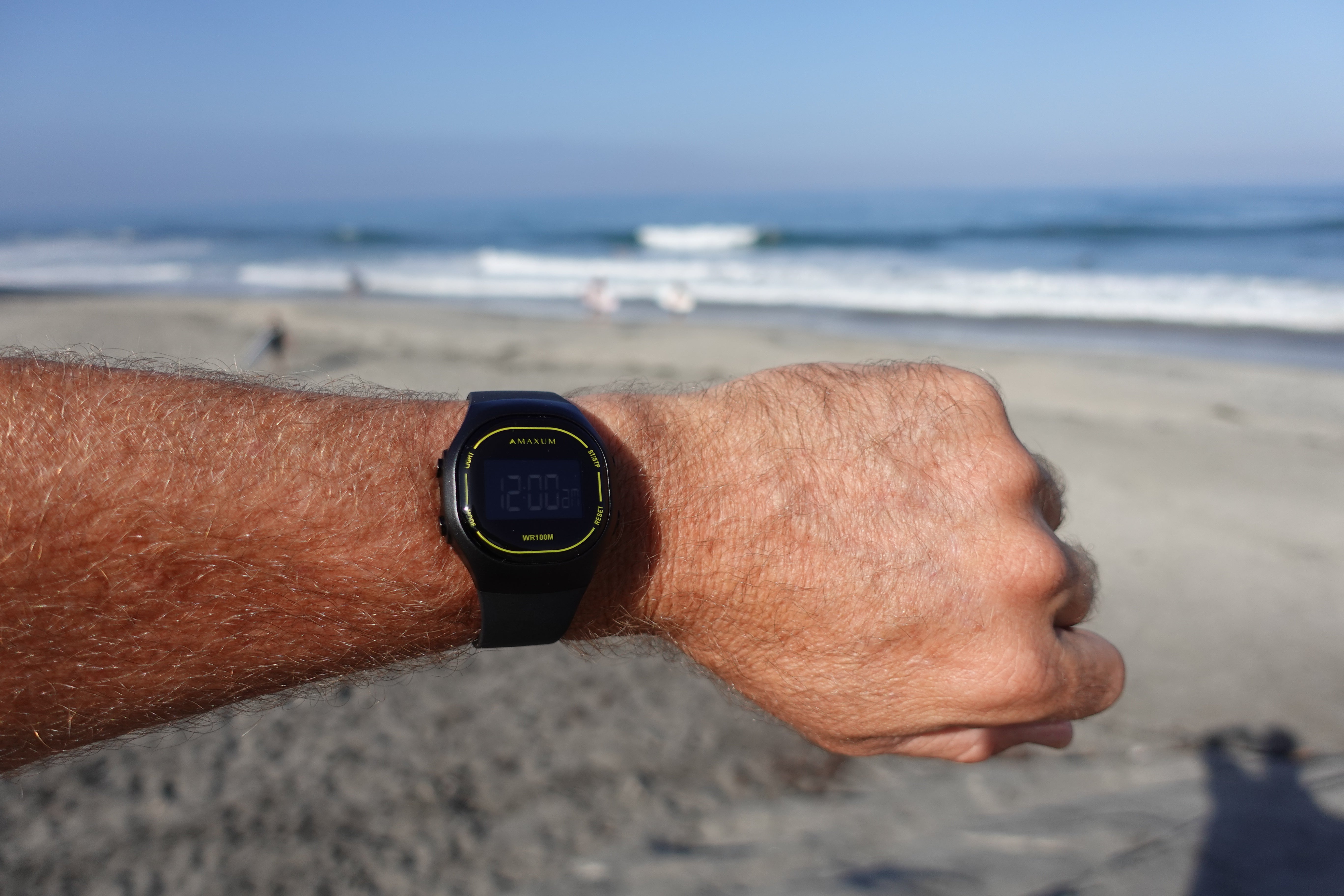 Nomad Black and Yellow Digital Watch