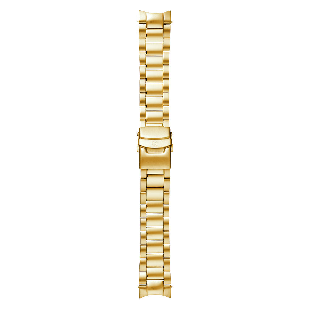 24mm Prince Watch Band – Gold-Tone Bracelet