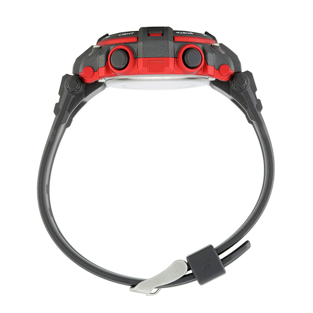 Surfari Black and Red Digital Watch