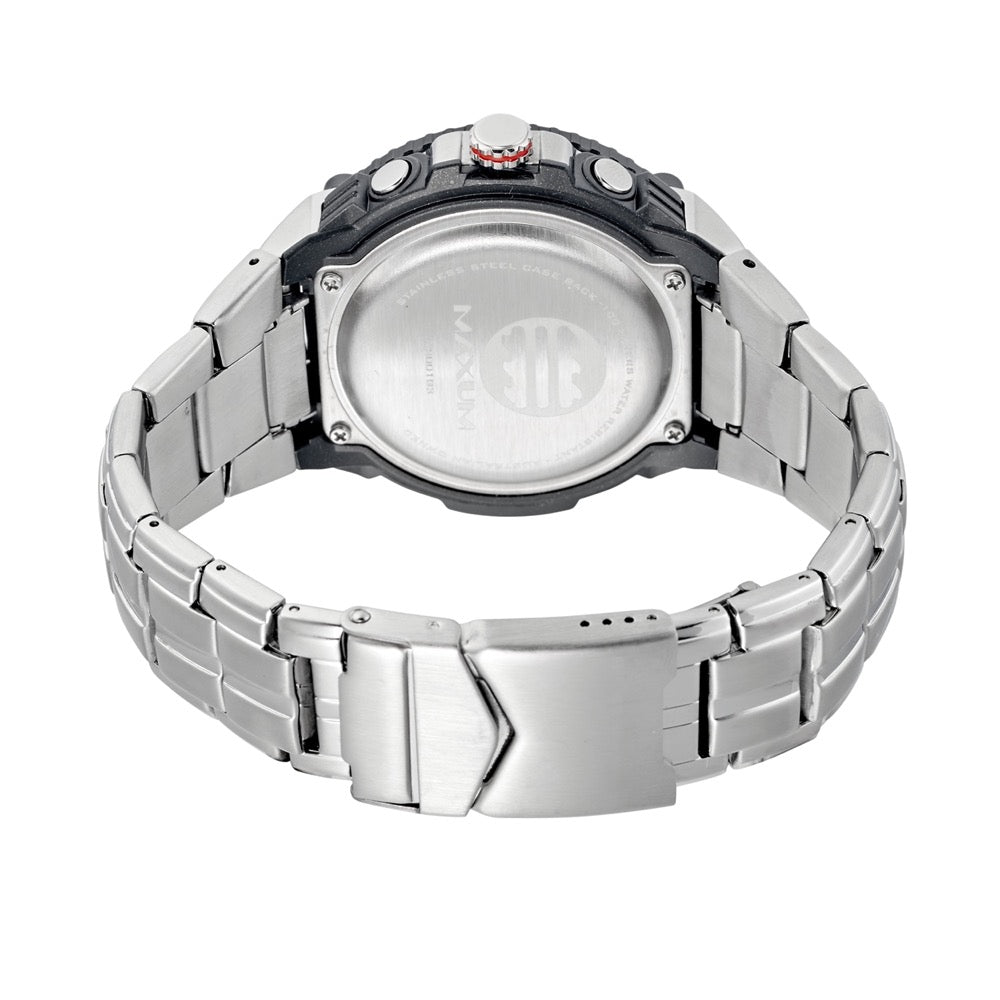 Maverick Stainless Steel Ana Digi Watch
