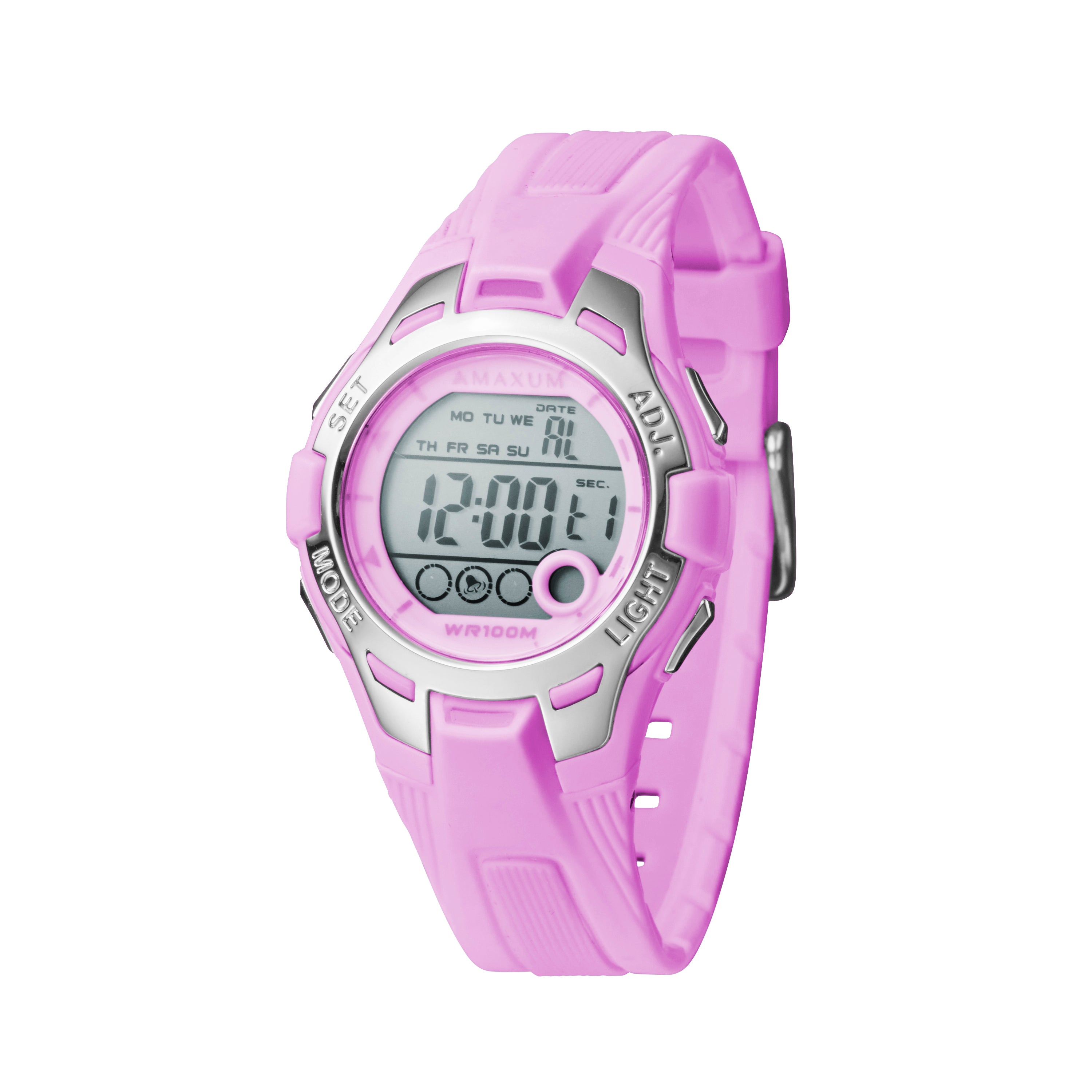 Candy Pink Digital Watch