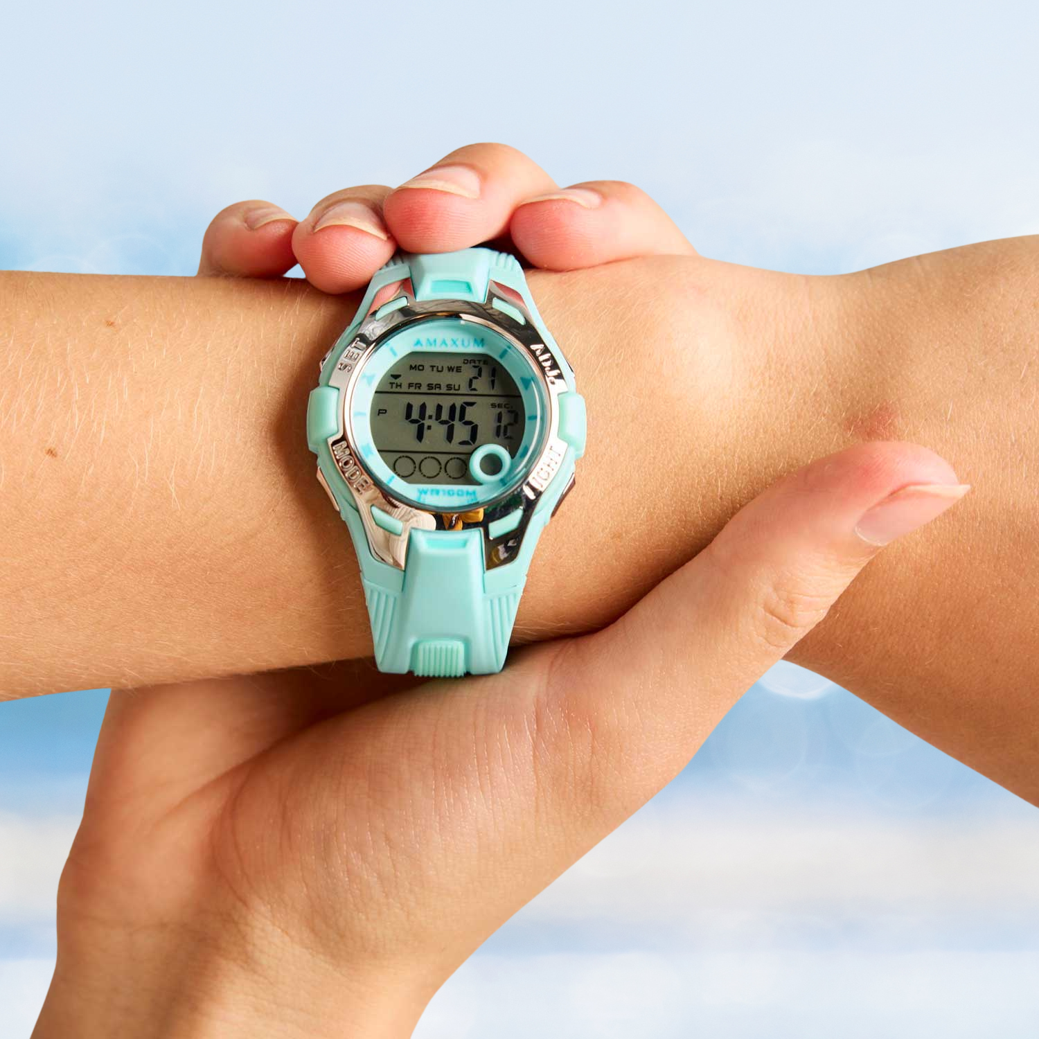 Candy Blue Digital Watch