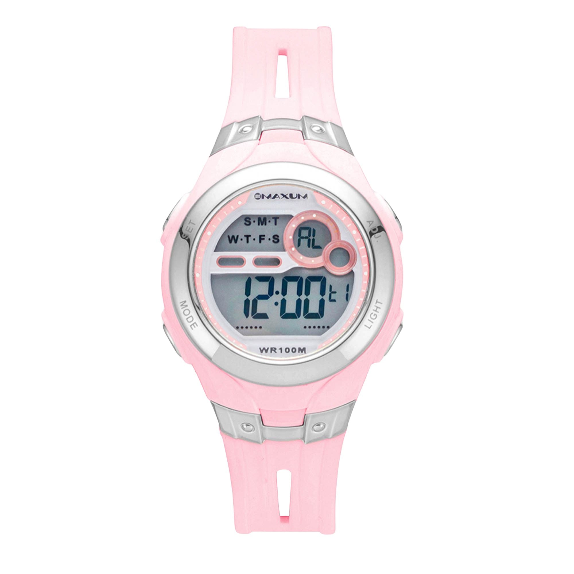 Avoca Pink & Silver Tone Digital