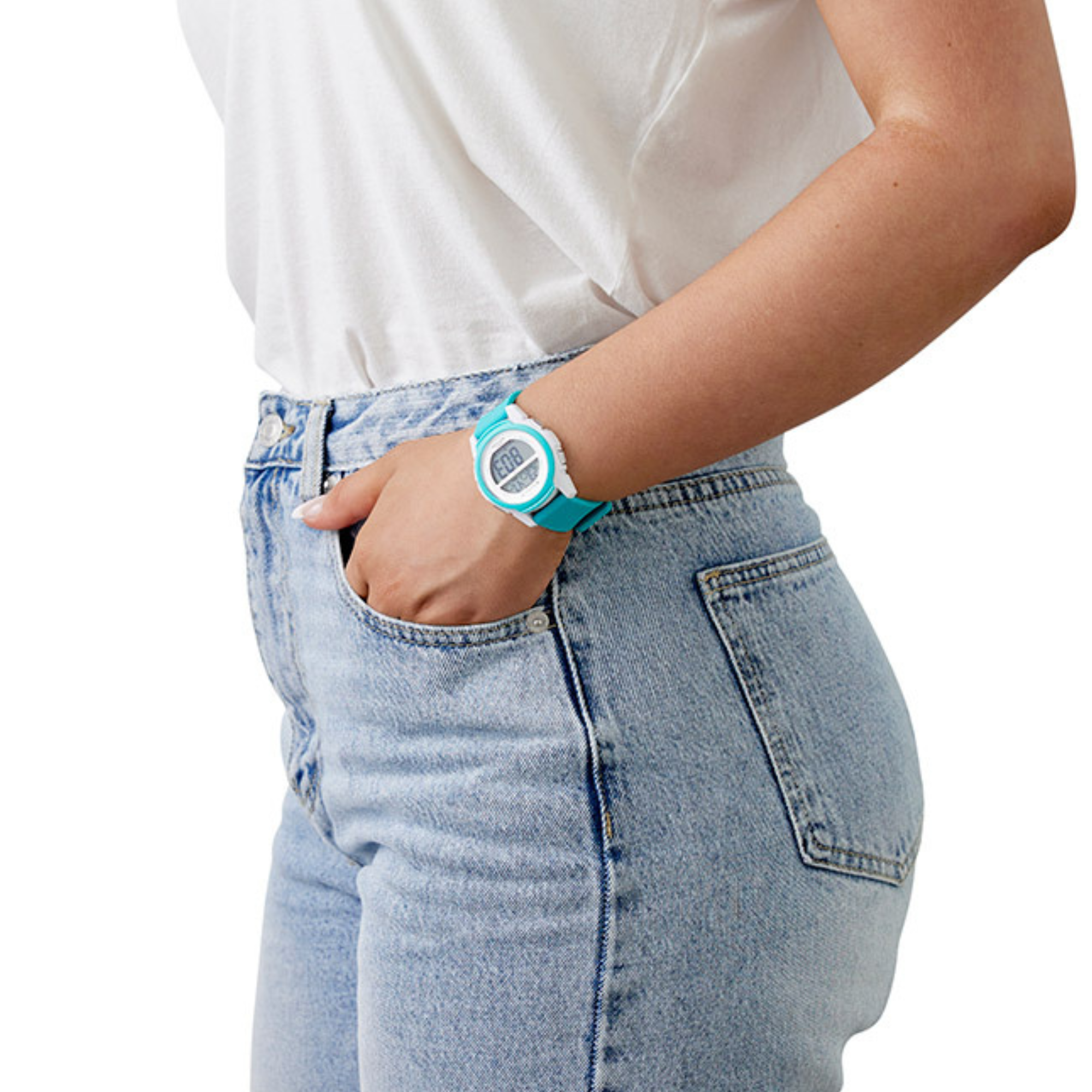 Escapade Aqua Green Digital Watch