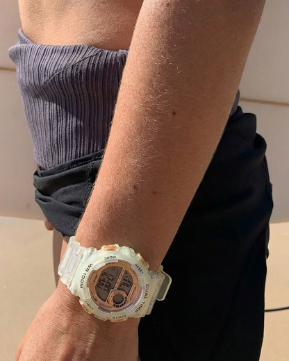 Endurance Opaque and Gold Digital Watch