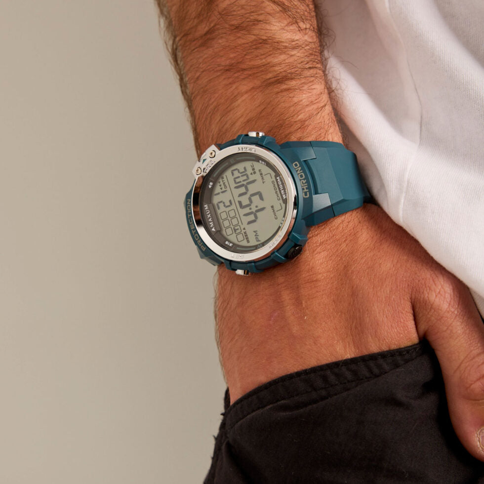 Explorer Blue Digital Watch