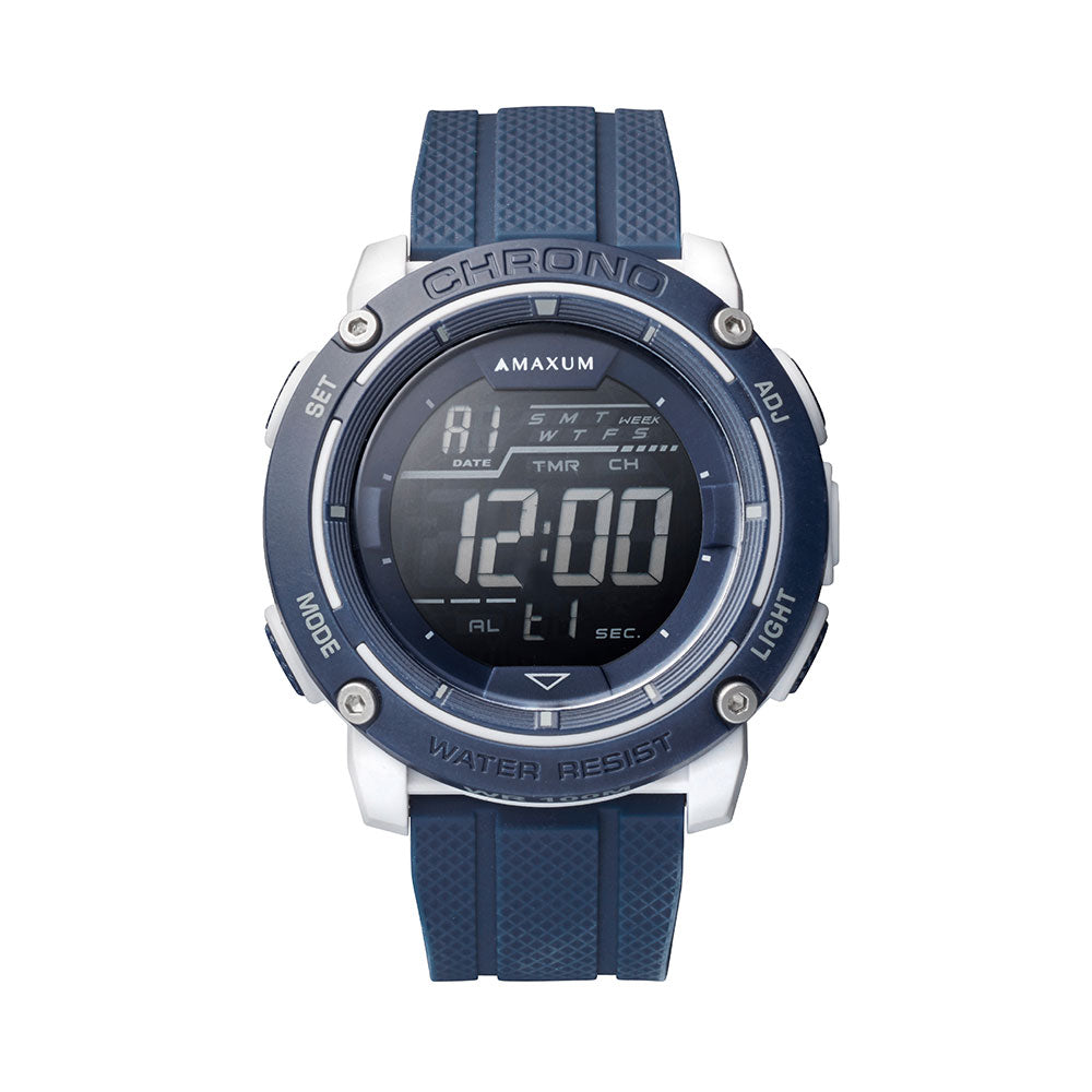 Brave Navy Blue Digital Watch