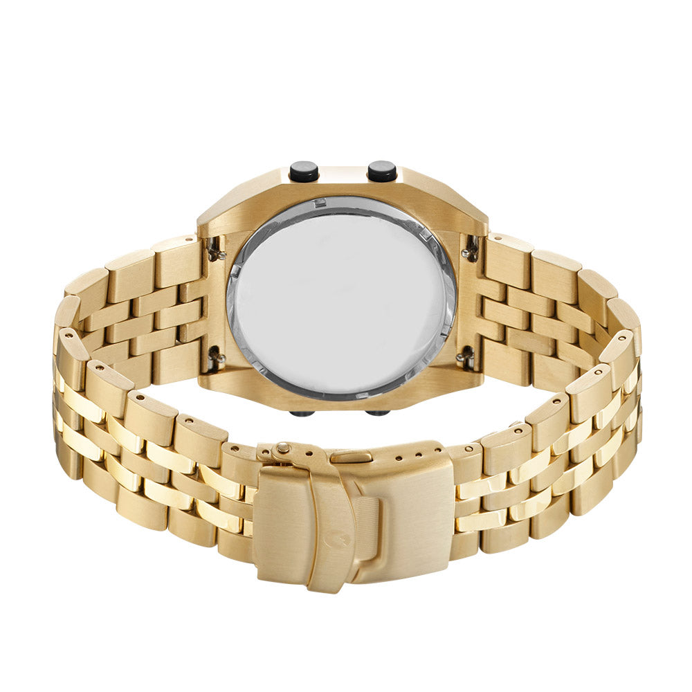Raglan Gold Set - Includes Gold Tide Watch and Blue Silicone Strap