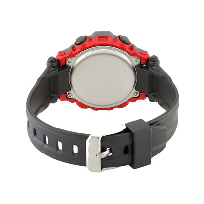 Surfari Black and Red Digital Watch
