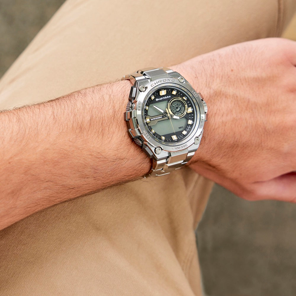 Bulk Stainless Steel Analogue and Digital Watch