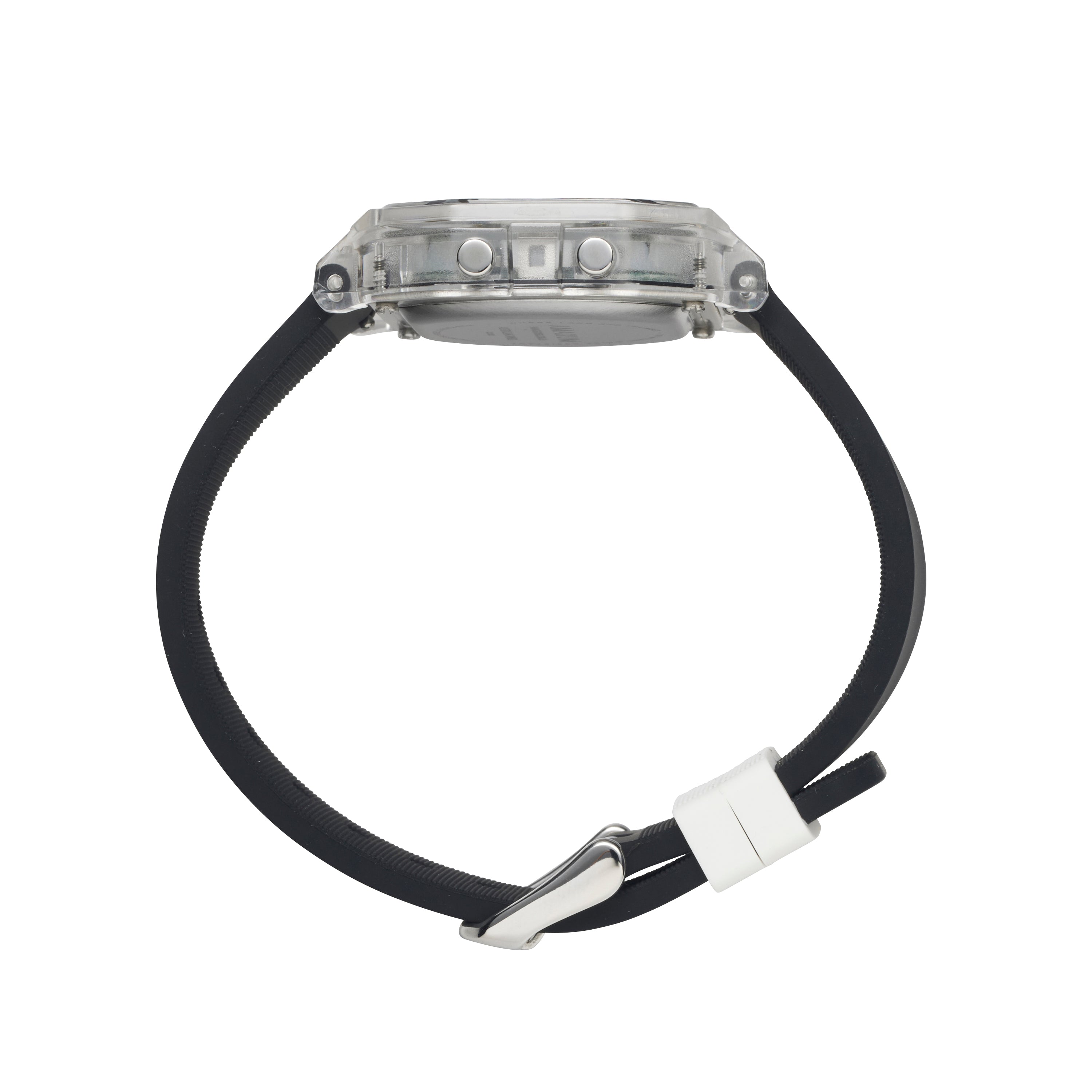 Tour Octagonal Black Digital Watch