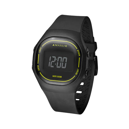 Nomad Black and Yellow Digital Watch