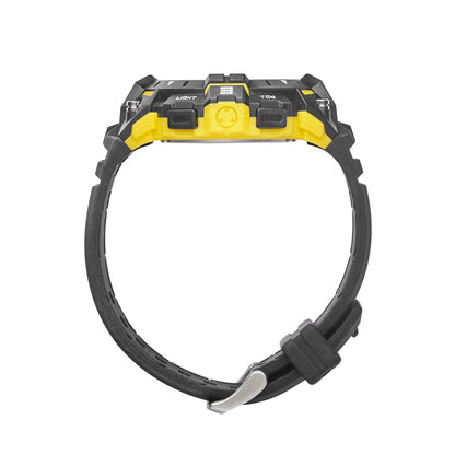 Pioneer Black and Yellow Digital Watch