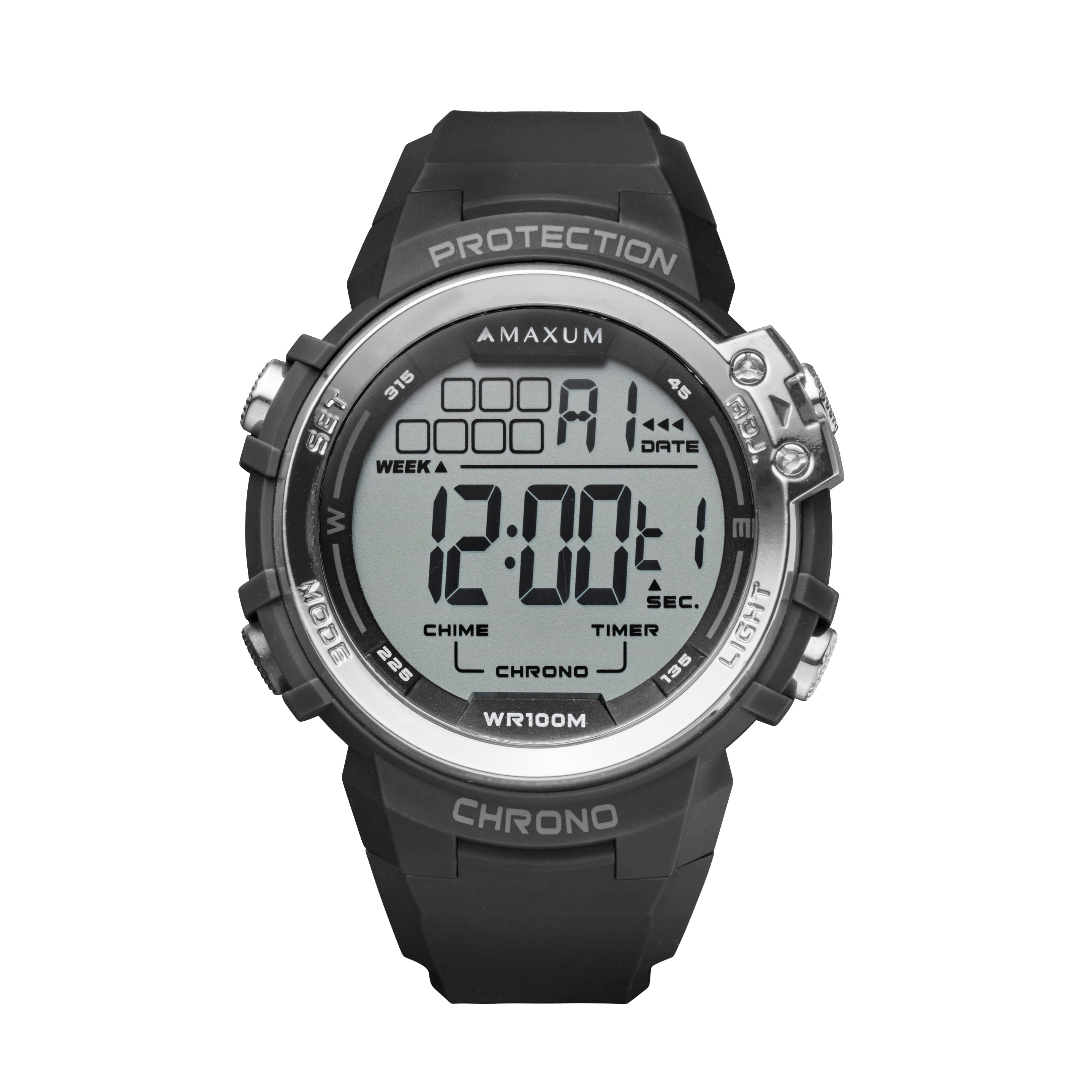 Explorer Black Digital Watch