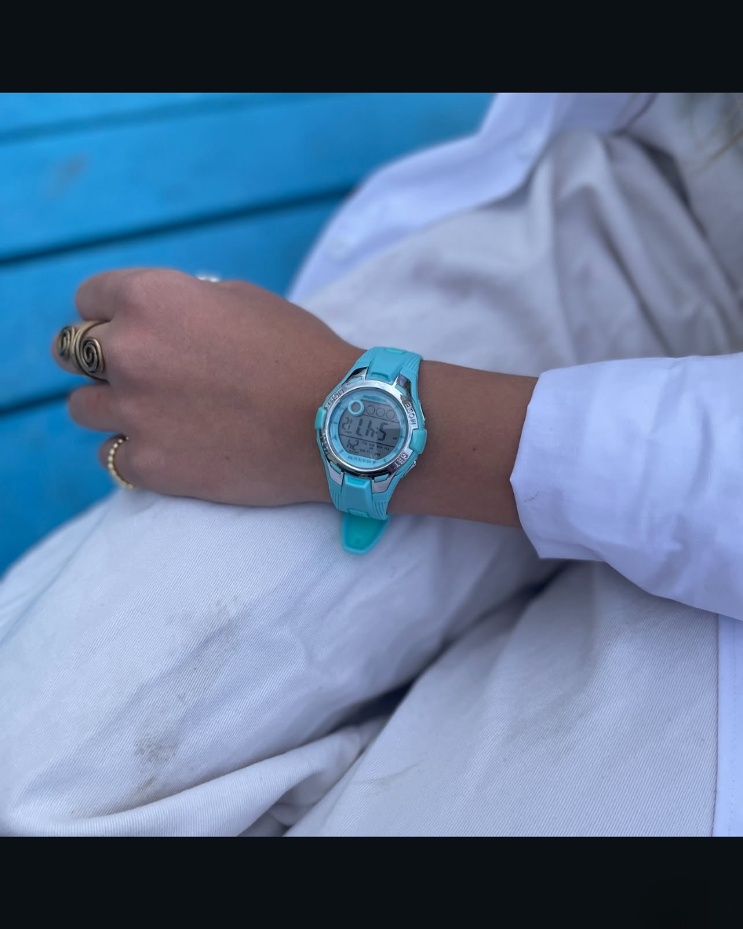 Candy Blue Digital Watch