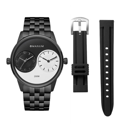 Taylor Steele Analogue Dual Time Zones – Yinyang Dial Set